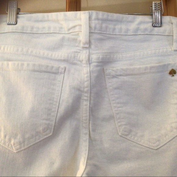 Kate Spade New York White Ankle Jeans - Picture 4 of 7